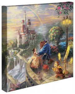 beauty and the beast canvas prints