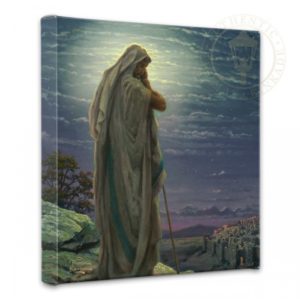 christian canvas print by Thomas Kinkade