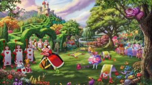 Disney Queen of Hearts Slide