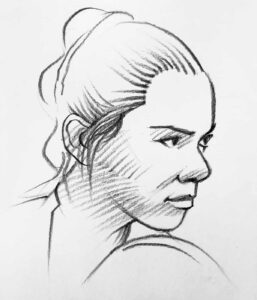 EE Sketch Rey's Awakening
