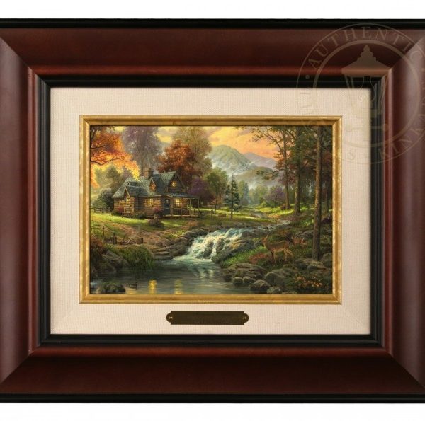 thomas kinkade mountains retreat