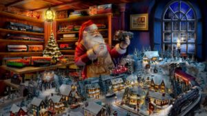 Santas Final Touch Slide