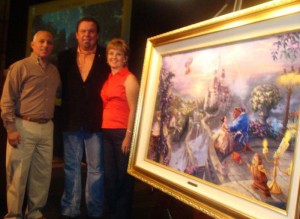 Tommy & Tammy with Thomas Kinkade
