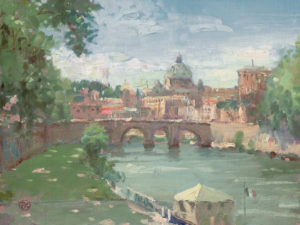 Rome, View Of St. Peter's