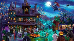 A Ghoulish Gathering Slide