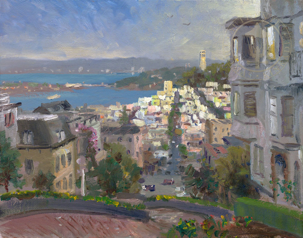 San Francisco, Lombard St. Study