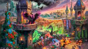 Disney Maleficent Slide