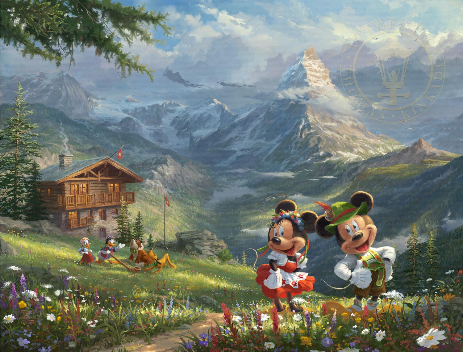 Passport To Adventure - Mickey & Minnie In The Alps