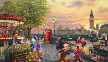 Disney Mickey and Minnie in London