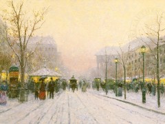 Paris Snowfall