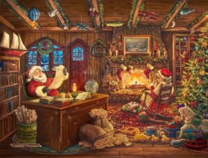 Santa Checking HIs List